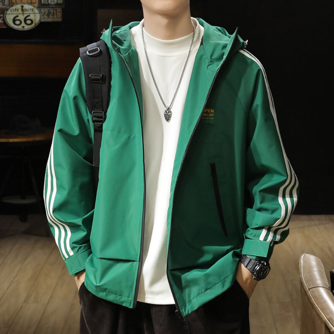 Hooded Rushing Loose Sports Jacket A0404