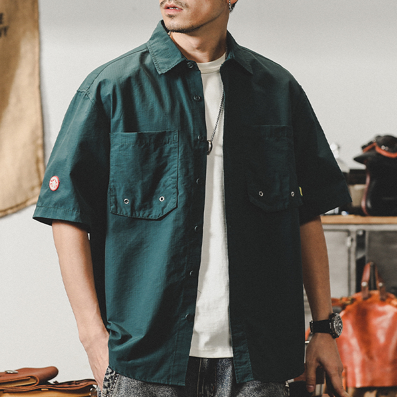 Short-sleeved Hunting Shirt A0988