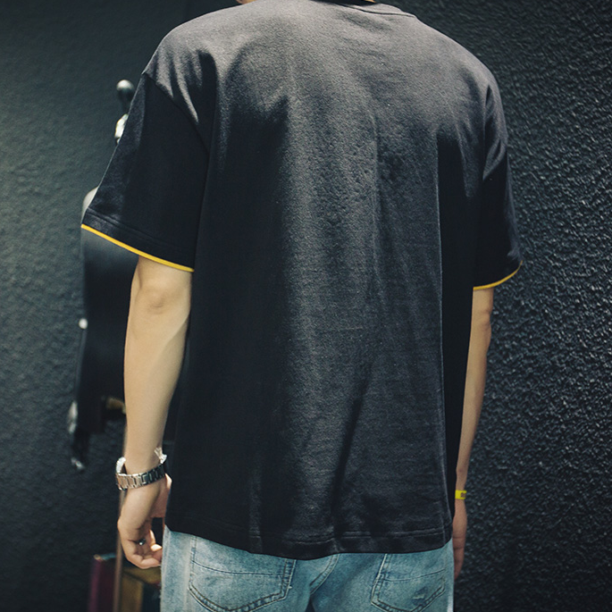 Fake Two-piece Half-sleeved T-shirt A0139