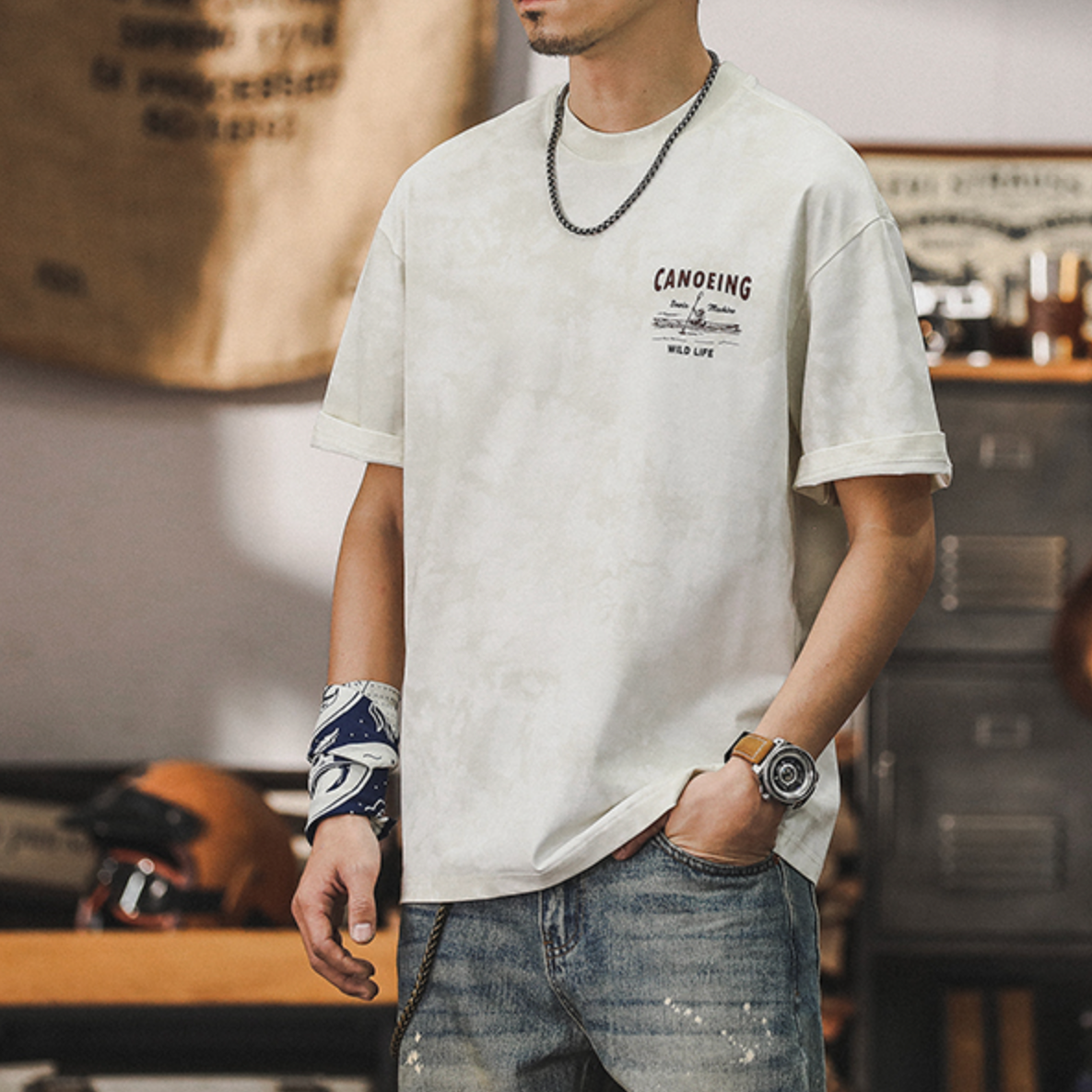 American Mountain Style Outdoor T-shirt A0894