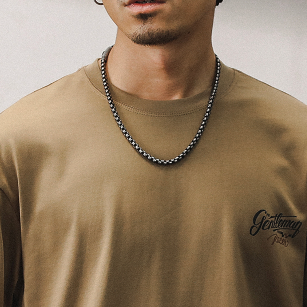 American T-shirt Men's Short-sleeved A0899
