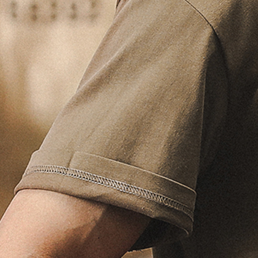 American Retro Short-sleeved Men's A0907