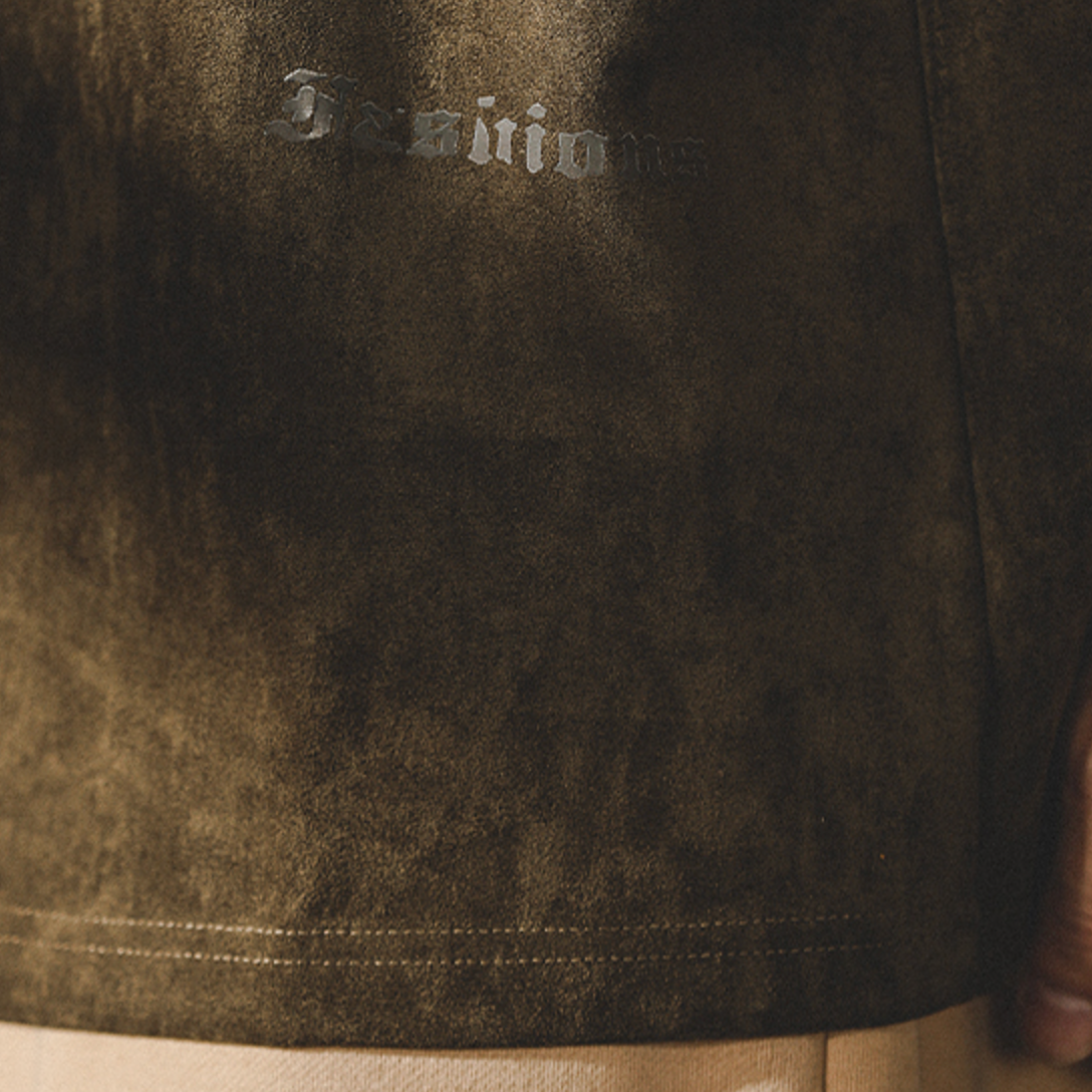 American Retro Washed T-shirt Short-sleeved A0913