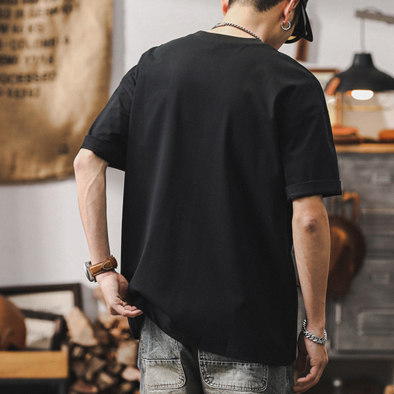 T-shirt Men's Short-sleeved A0920