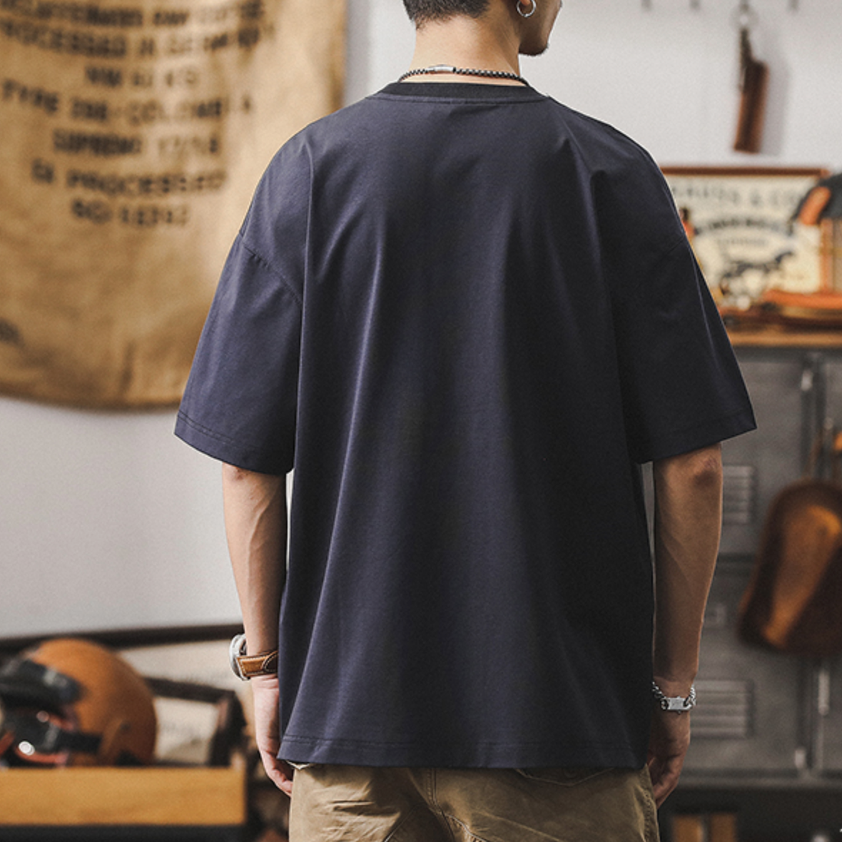 T-shirt Men's Short-sleeved A0920