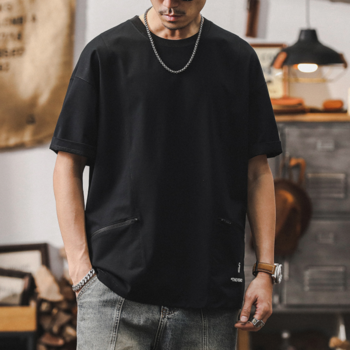 T-shirt Men's Short-sleeved A0920