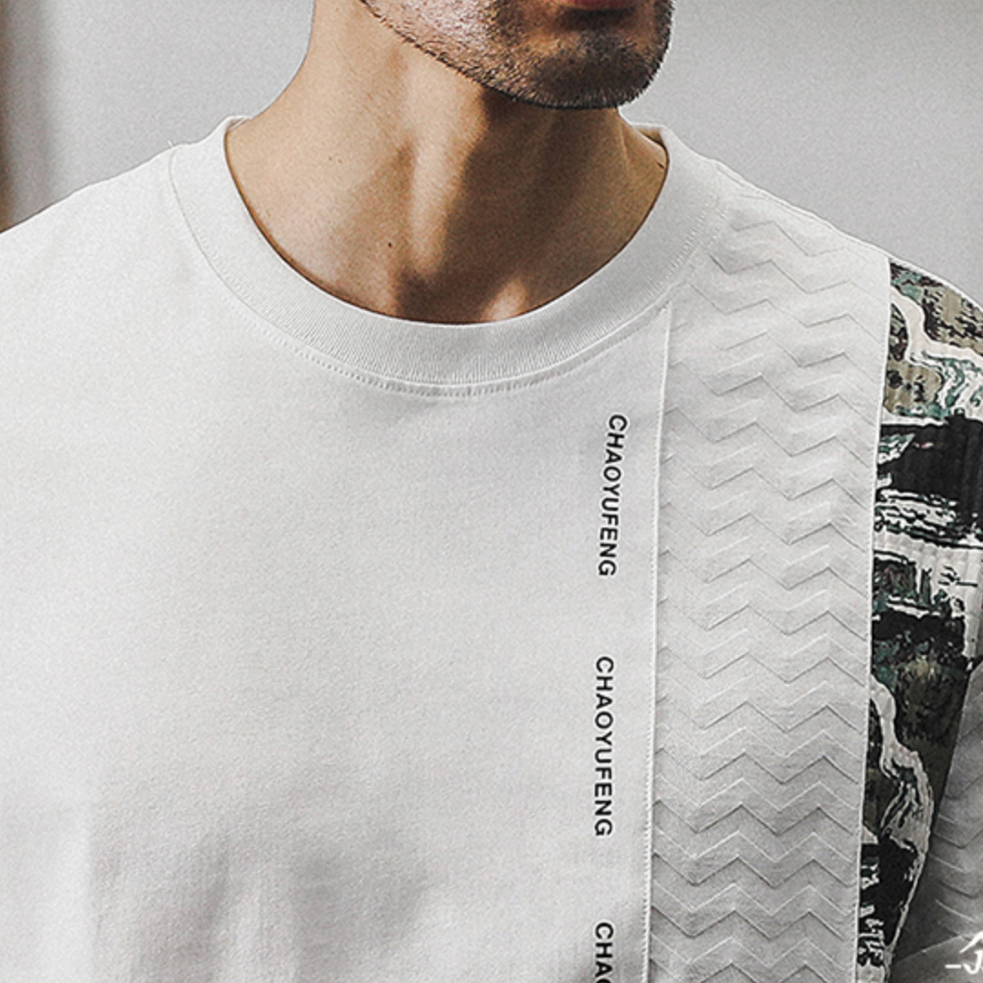 American Short-sleeved T-shirt A0930