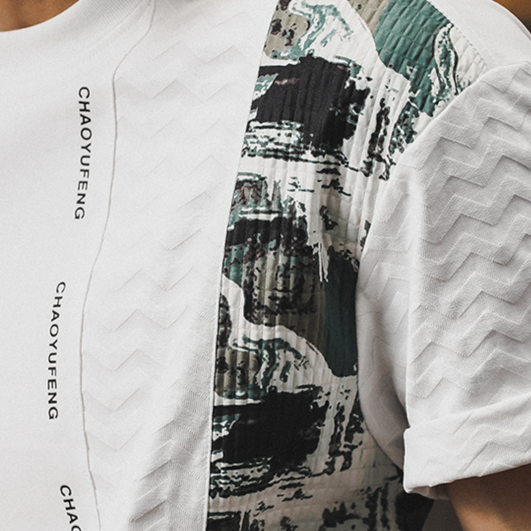 American Short-sleeved T-shirt A0930