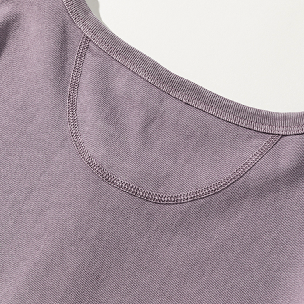 American Henry Neck T-Shirt A0932