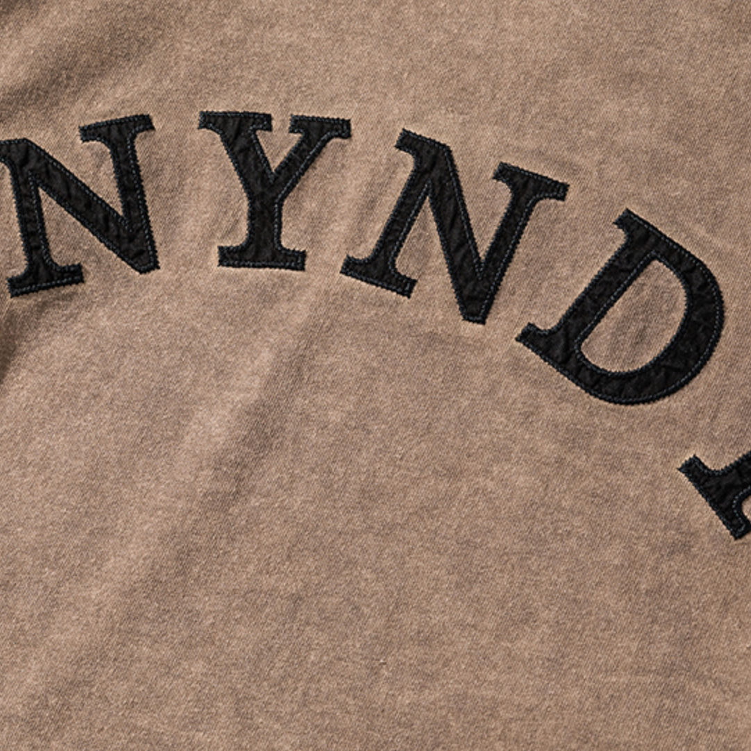 Washed Dirty Dyed Loose T-shirt A0964