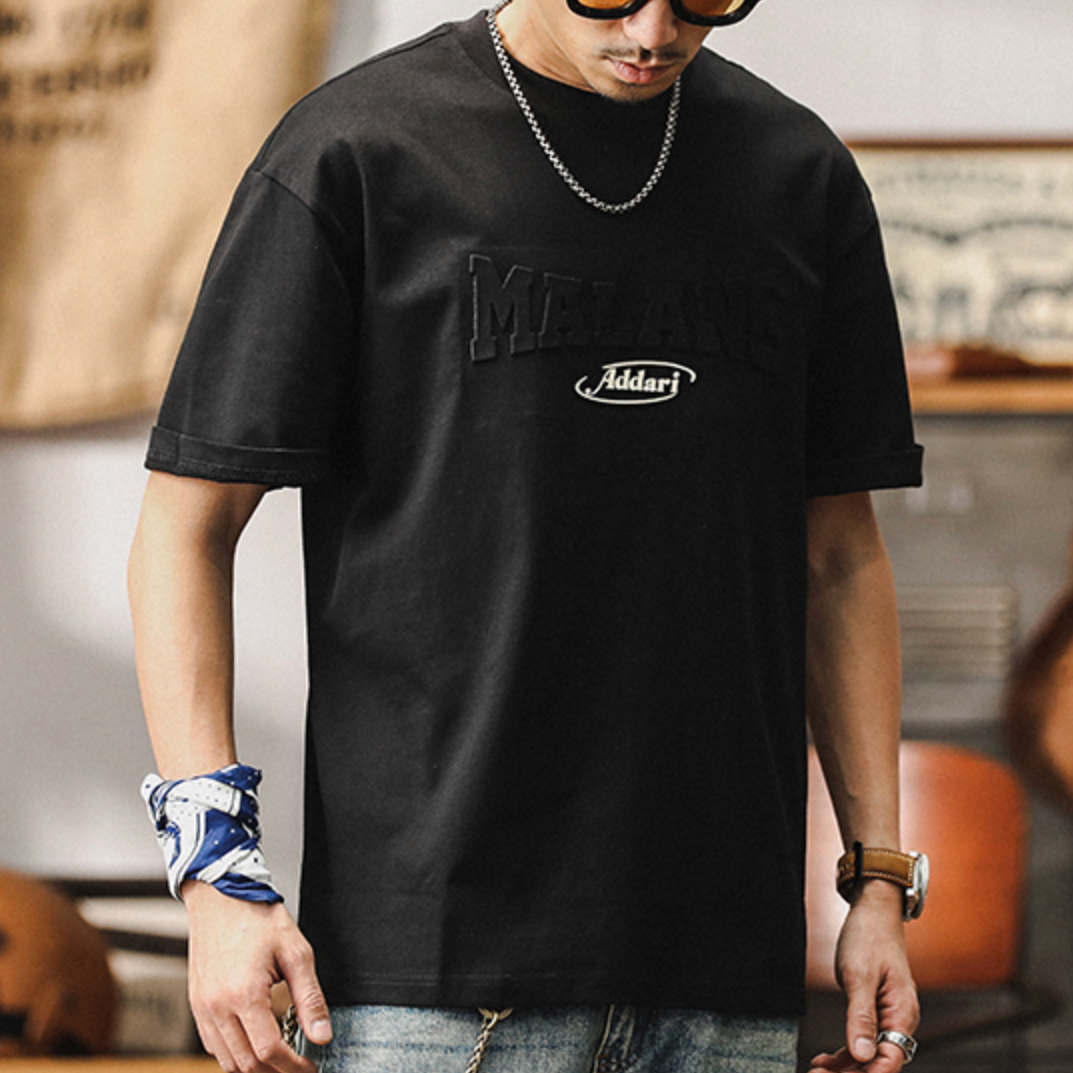Heavy weight Short-sleeved T-shirt A0967