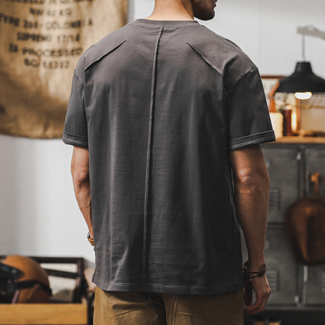 Loose Large Size Half-sleeved T-shirt A0968