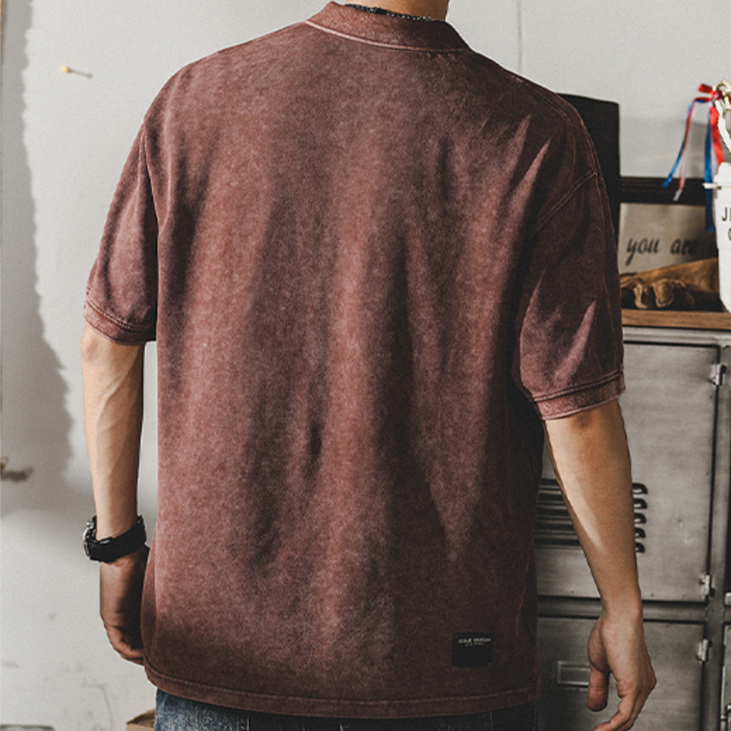 Large Size Casual POLO Shirt A0976