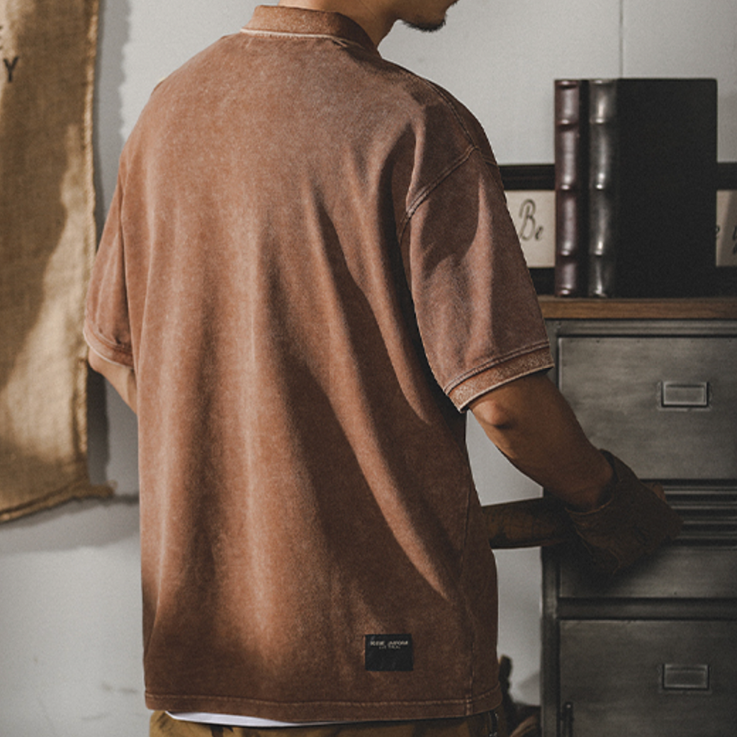 Large Size Casual POLO Shirt A0976