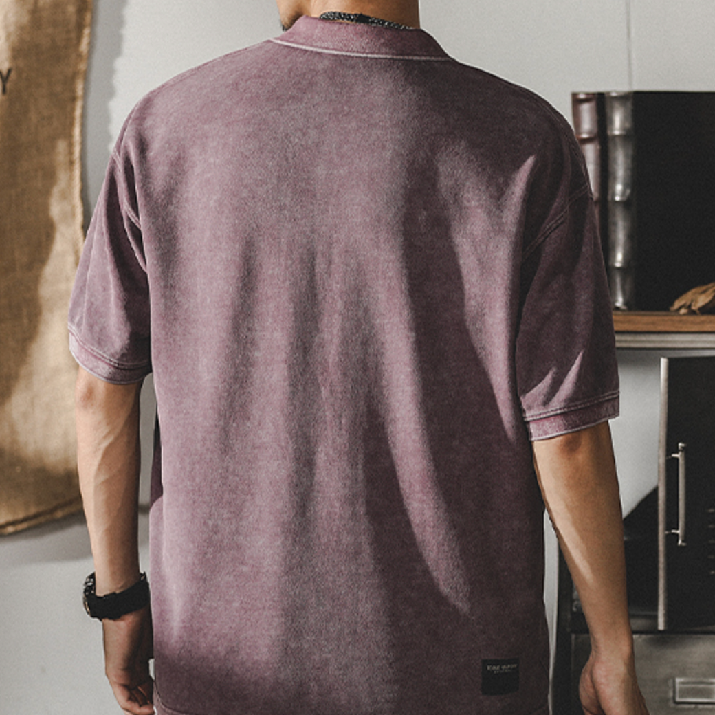 Large Size Casual POLO Shirt A0976