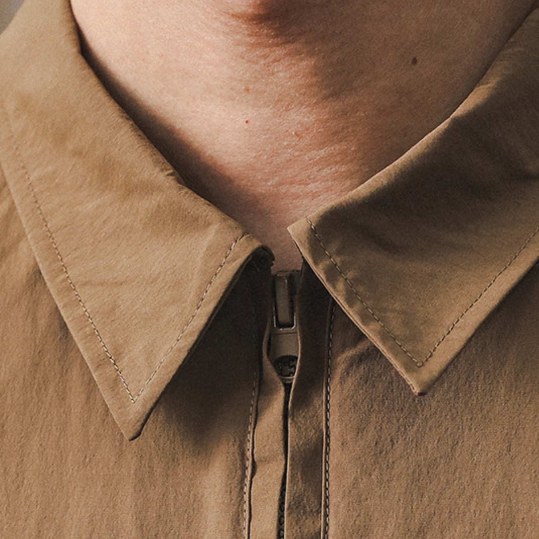 Contrast Color Stitching Shirt A0996