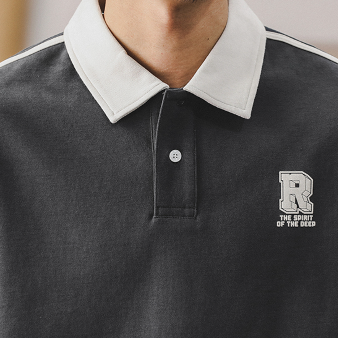 Double-sided Casual Polo Shirt A0995