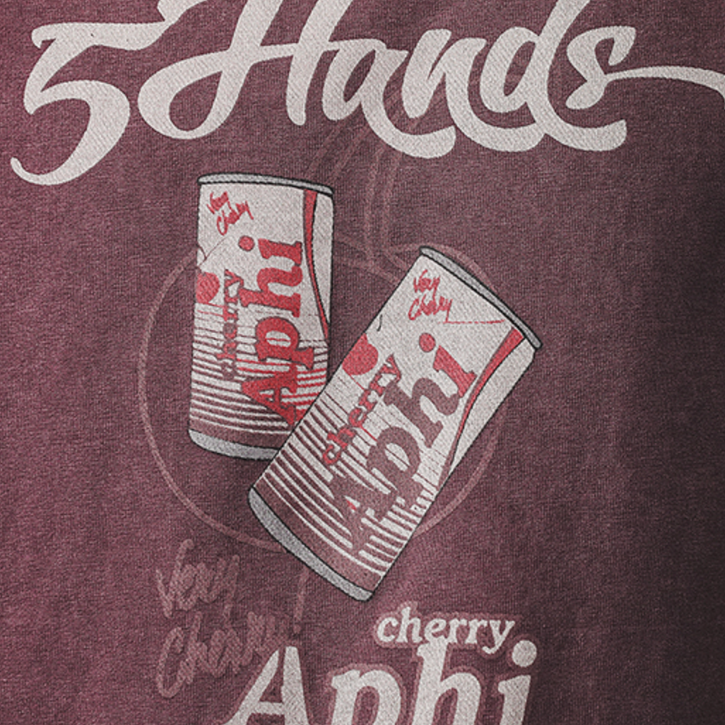 Loose Tops Retro Washed T-shirt A1002