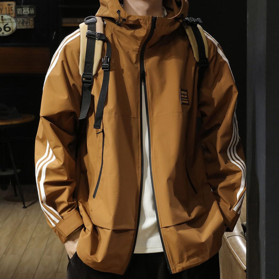 Hooded Rushing Loose Sports Jacket A0404