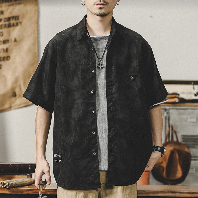 High-grade Work Shirt Short-sleeved A0987