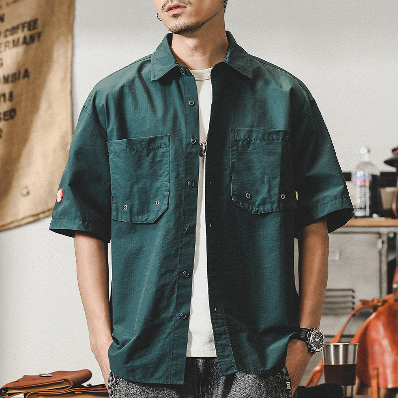 Short-sleeved Hunting Shirt A0988