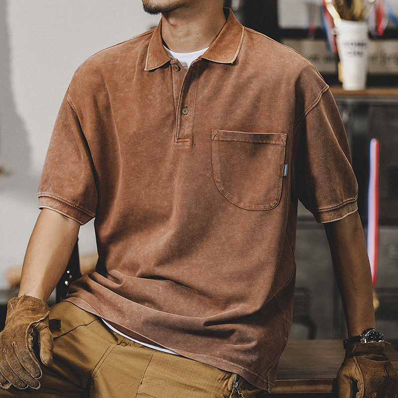 Large Size Casual POLO Shirt A0976