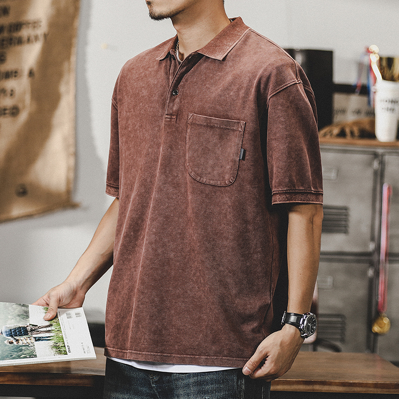 Large Size Casual POLO Shirt A0976