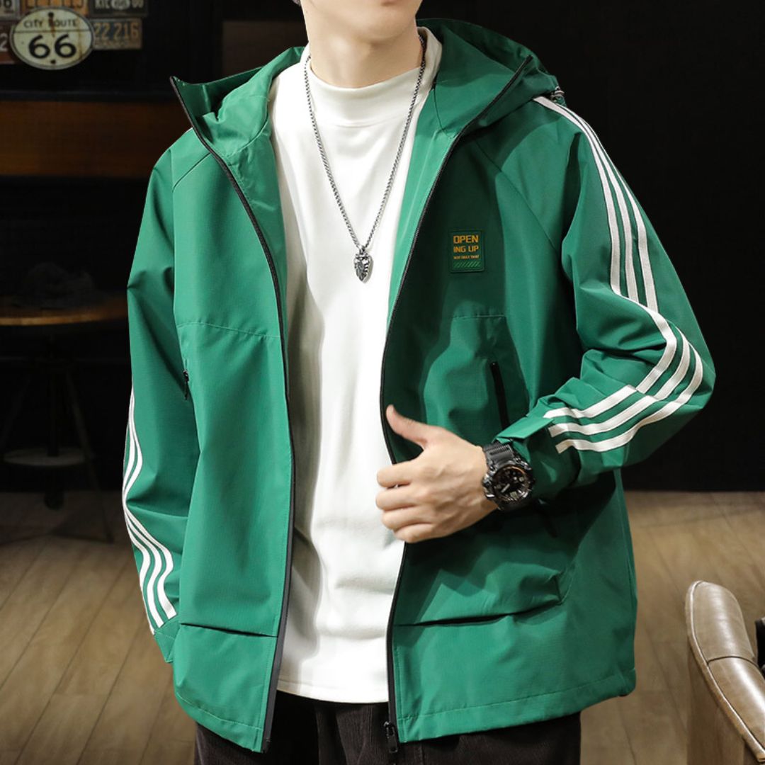 Hooded Rushing Loose Sports Jacket A0404