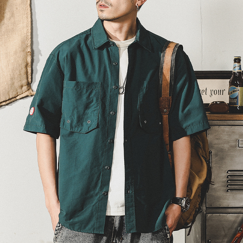 Short-sleeved Hunting Shirt A0988