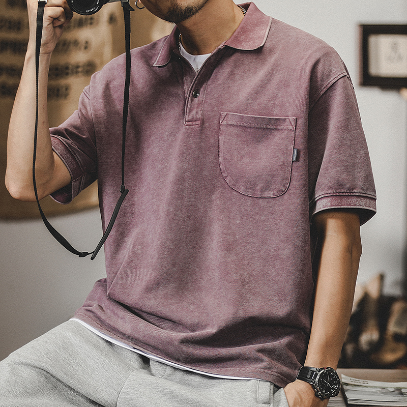 Large Size Casual POLO Shirt A0976