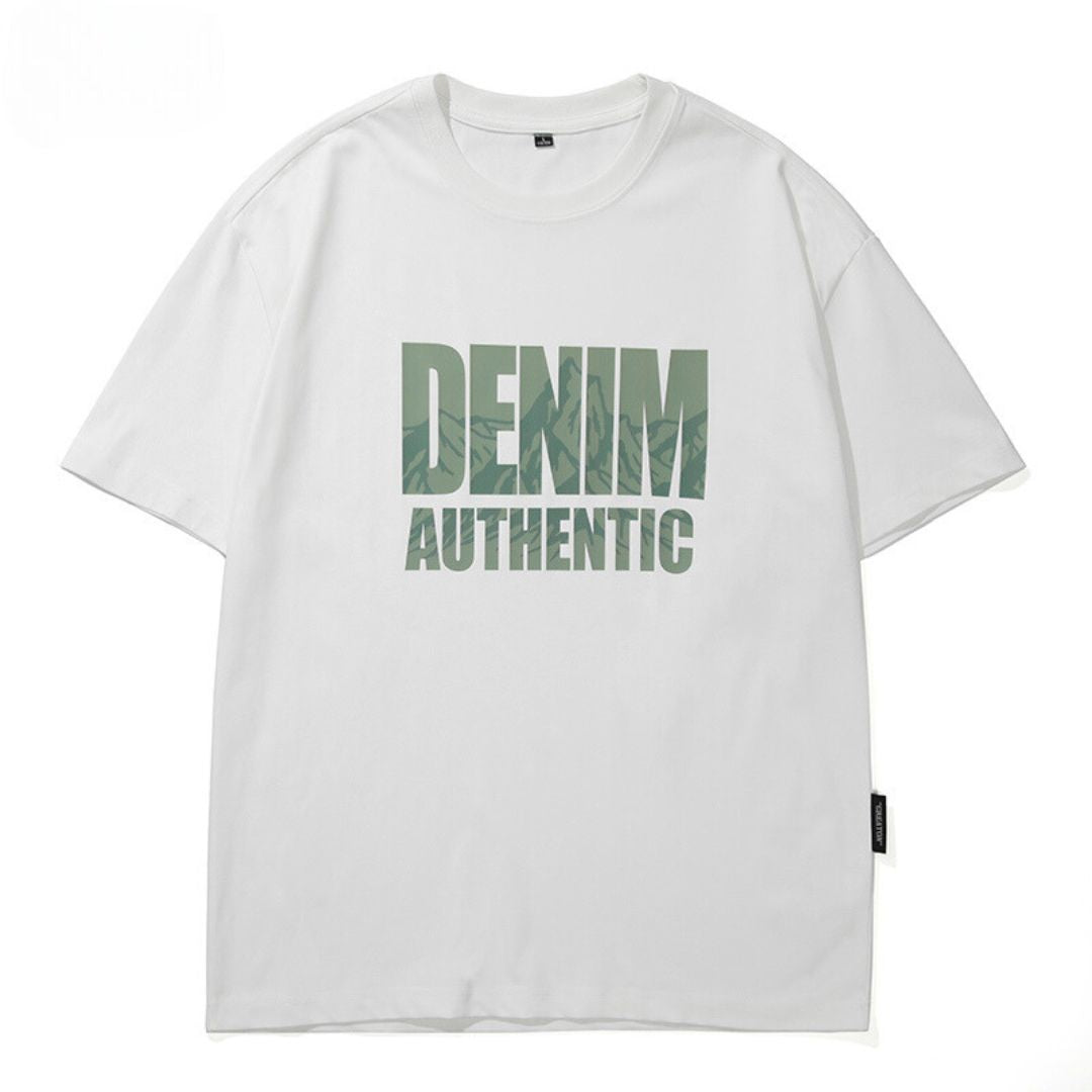 Round Neck Short-sleeved T-shirt A1014