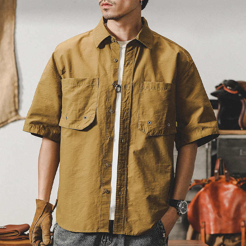 Short-sleeved Hunting Shirt A0988
