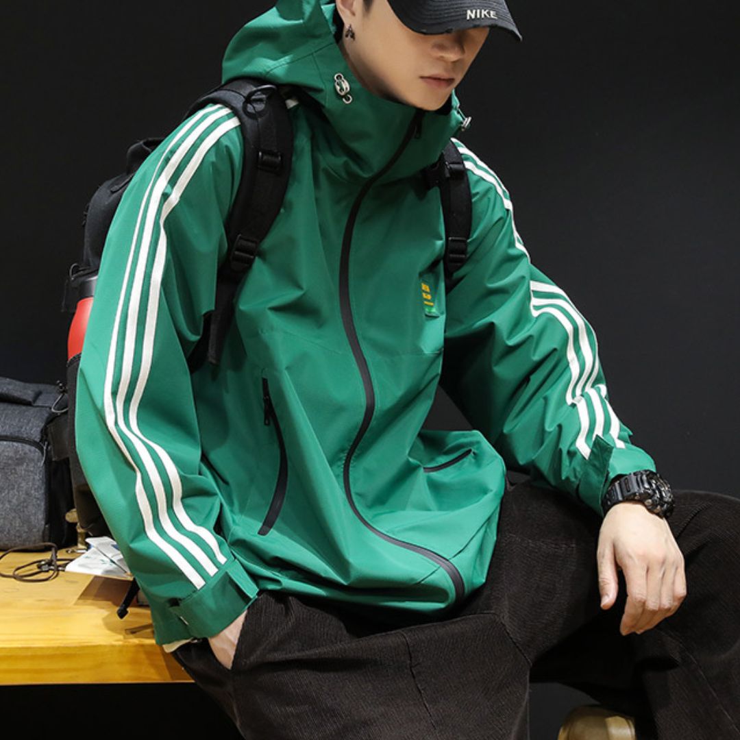 Hooded Rushing Loose Sports Jacket A0404