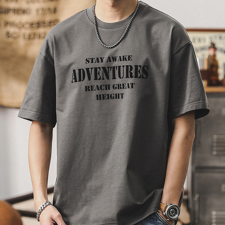 Short-sleeved Clothes T-shirt A0983