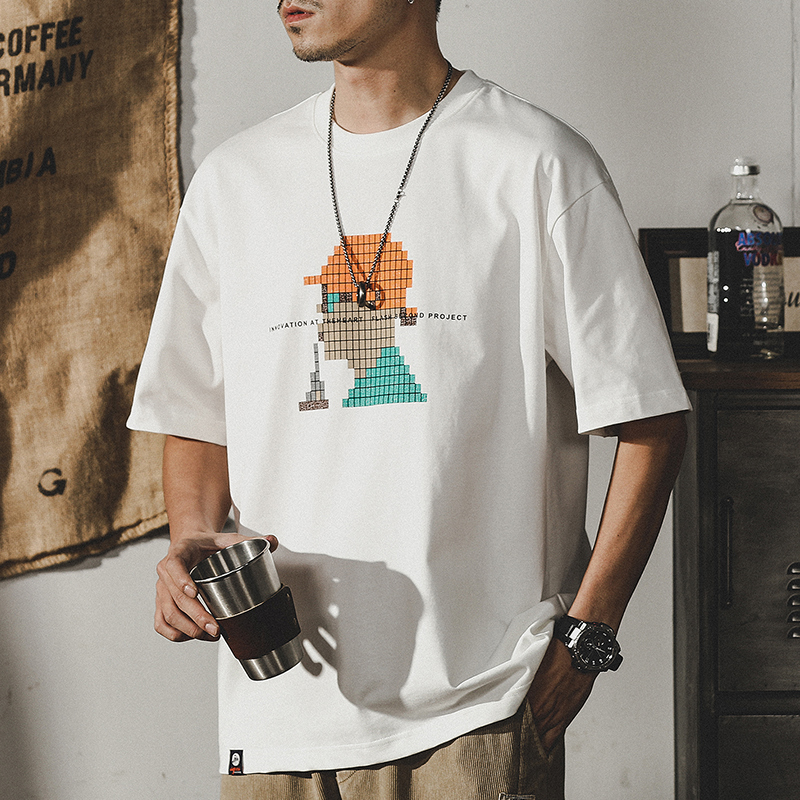American Pure Short-sleeved T-shirt A0959