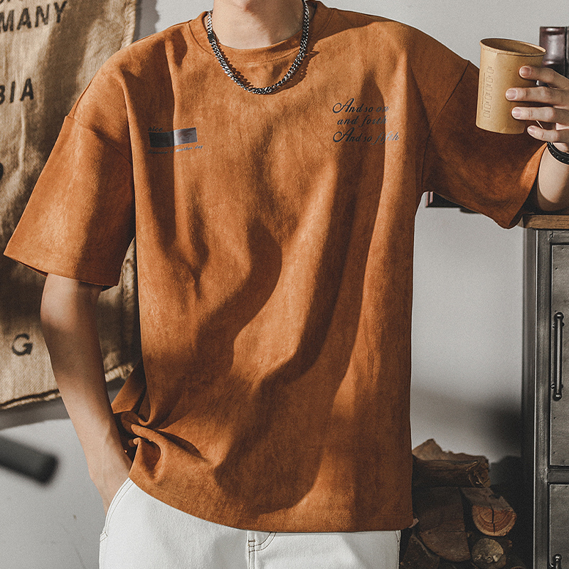 American Short-sleeved T-shirt A0914