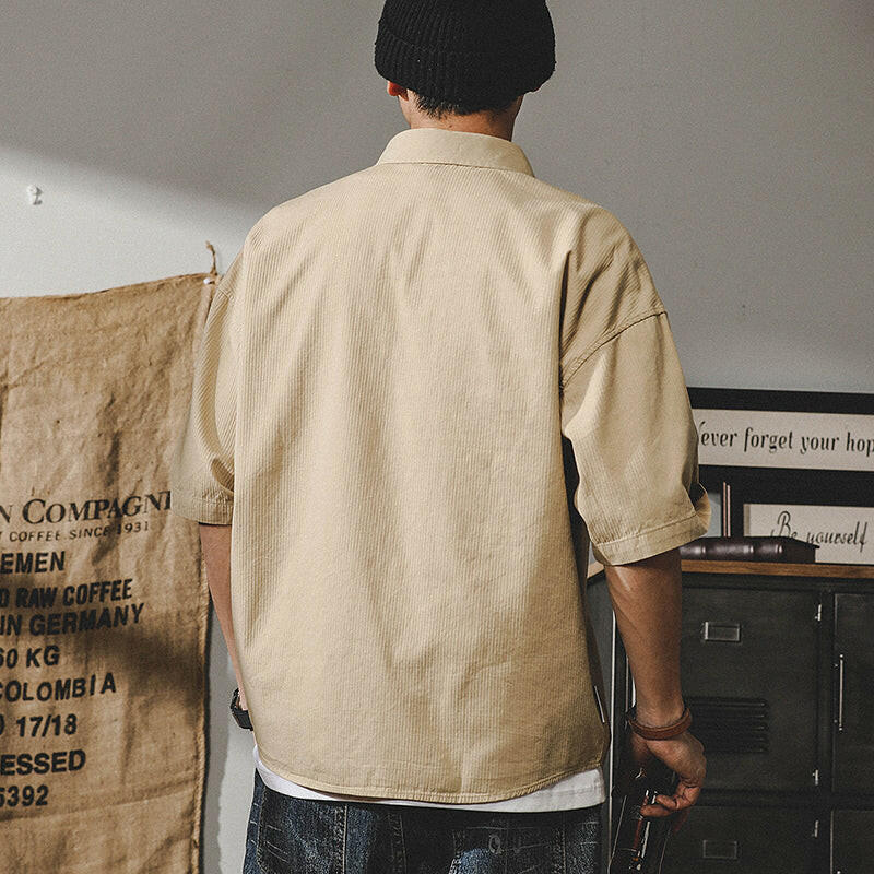 Summer Short-sleeved Shirt A0090
