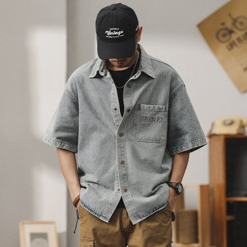 Casual Half Sleeve Shirt A1018