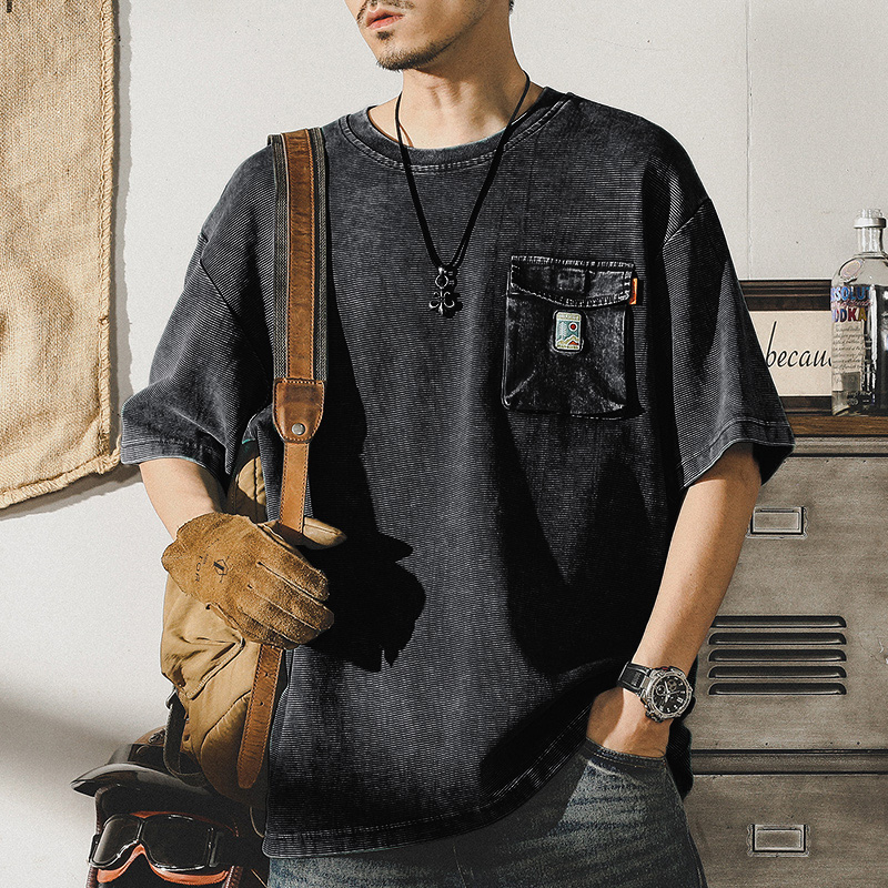 Short-sleeved T-shirt Men's A0915