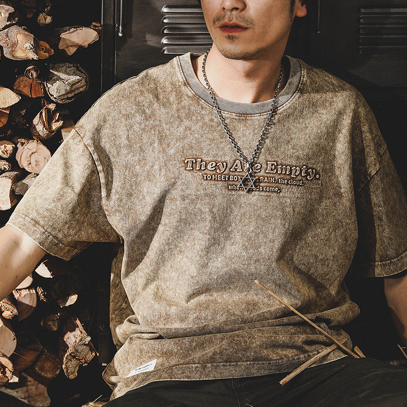T-shirt Men's Short-sleeved A0917