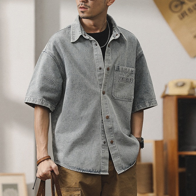 Casual Half Sleeve Shirt A1018