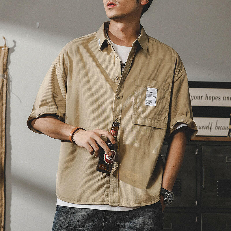 Summer Short-sleeved Shirt A0090