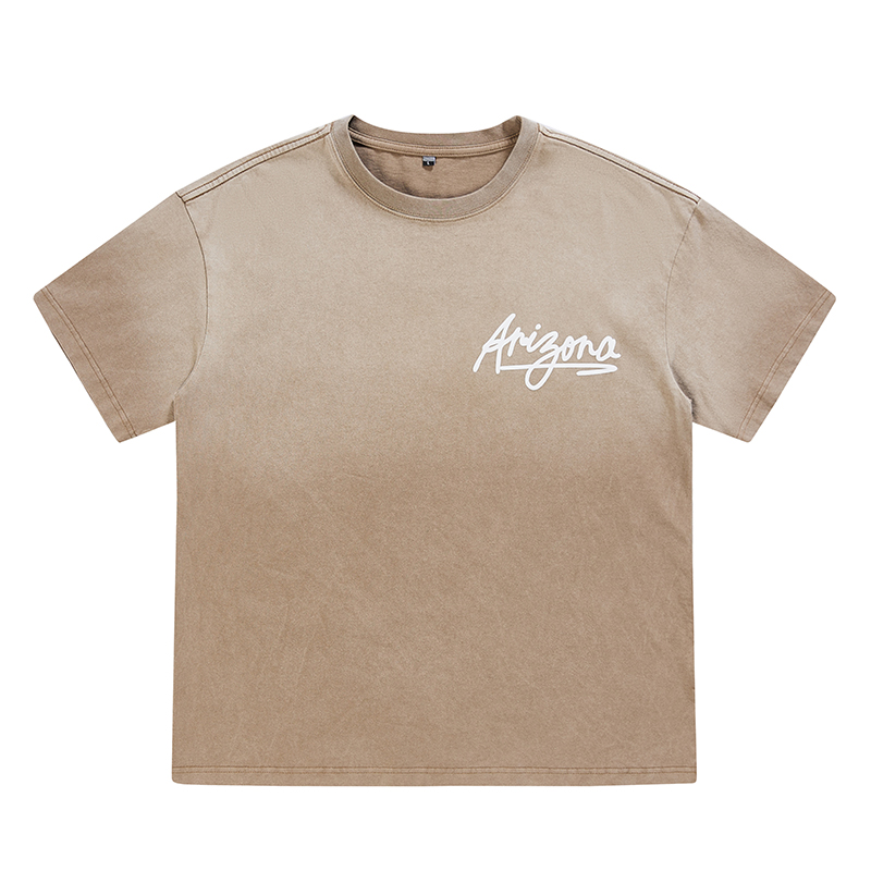 American Retro Short-sleeved T-shirt Men's A0909