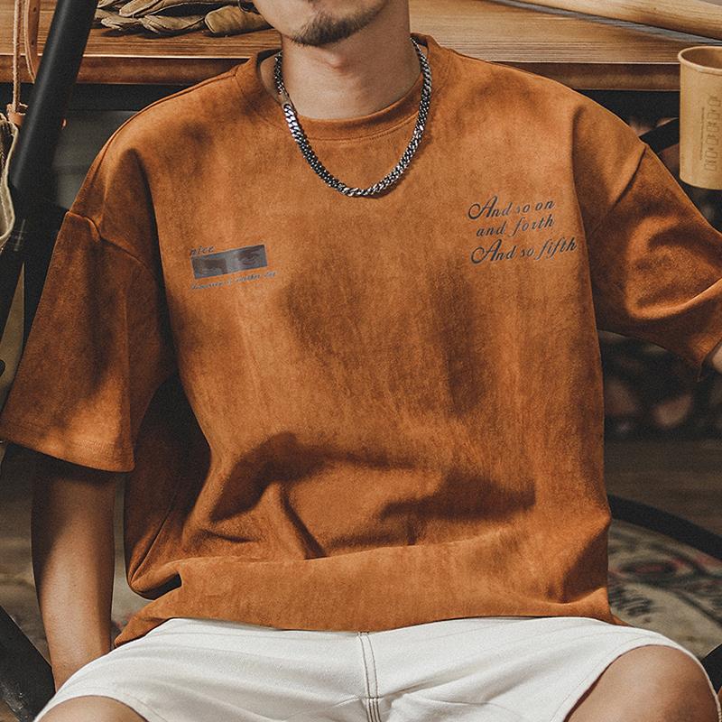 American Short-sleeved T-shirt A0914