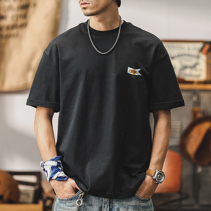 Short-sleeved T-shirt Men's A0892