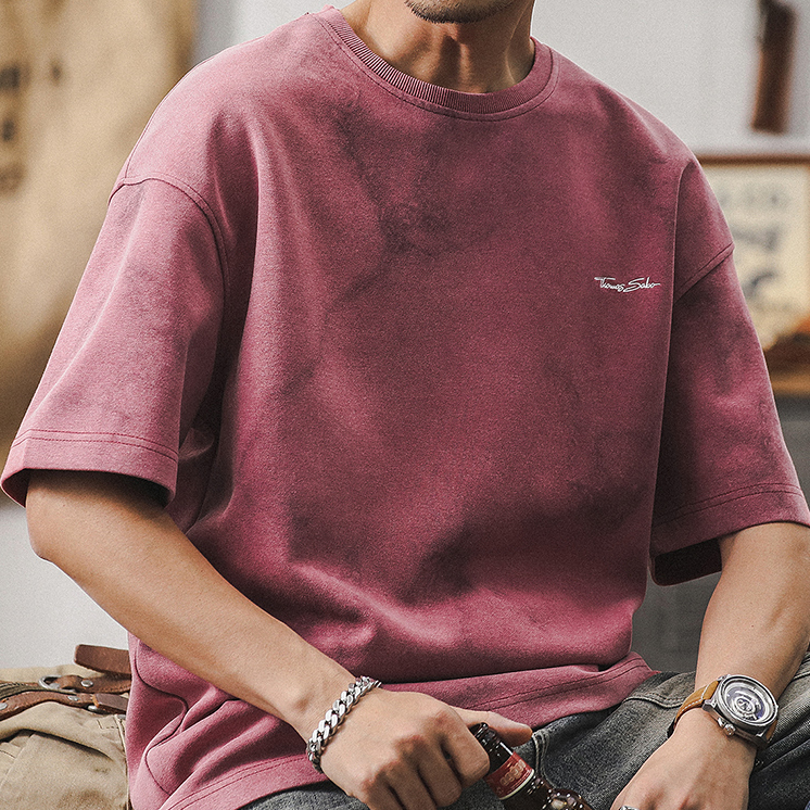 American Heavyweight Short-sleeved T-shirt A0931