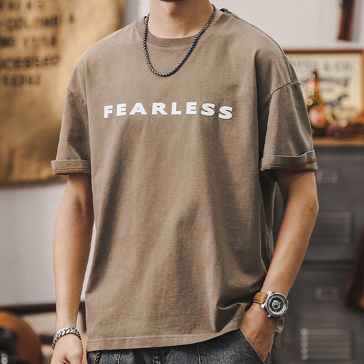 American Washed Logo T-shirt A0935