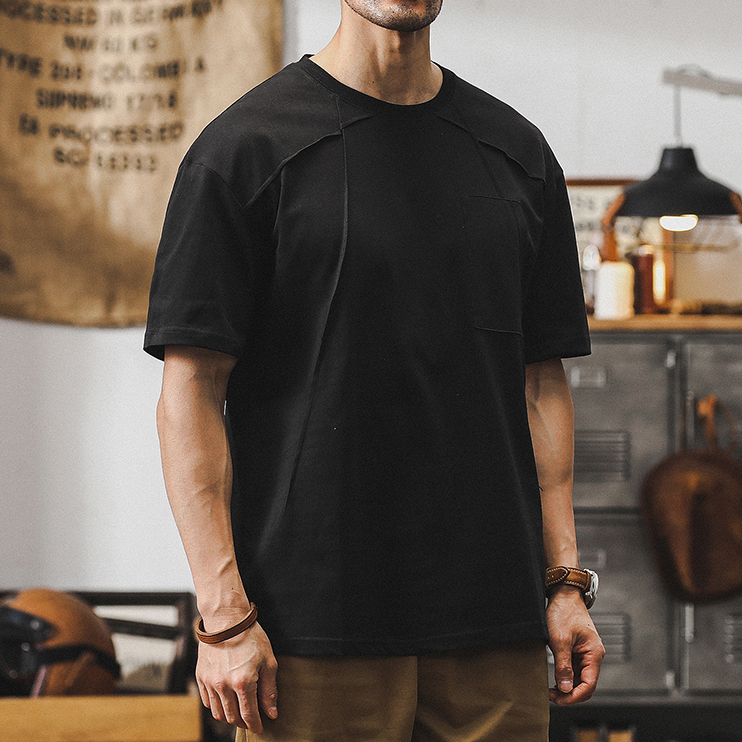 Loose Large Size Half-sleeved T-shirt A0968
