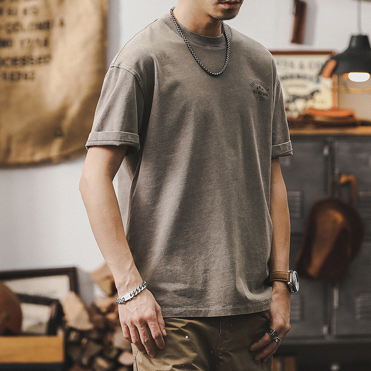 Outdoor Printed Short-sleeved T-shirt A0941