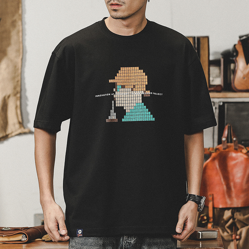 American Pure Short-sleeved T-shirt A0959